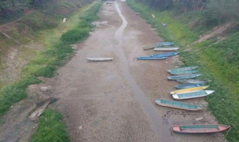 Captan el río Usumacinta completamente seco en Tabasco. (FOTOS)